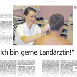 Kirchenzeitung OÖ: Ich bin gerne Landärztin